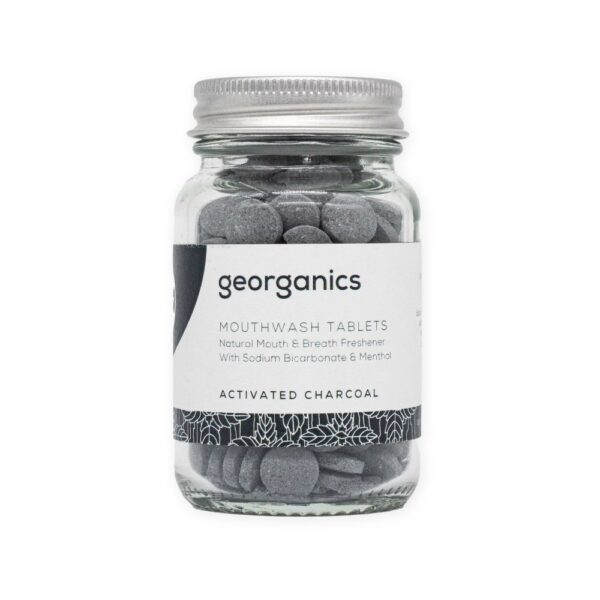 GDNg-01 GeOrganics Apă de Gură 180buc Tablete cu Cărbune